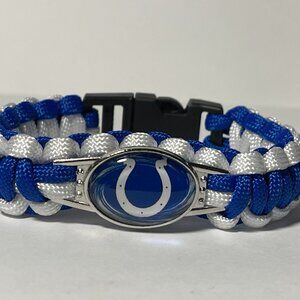 Indianapolis Colts NFL Paracord Bracelet NEW Free Shipping!!